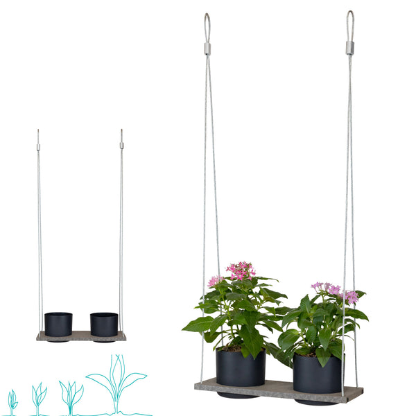 Hanging Garden Shelves - Wall or Ceiling Mount