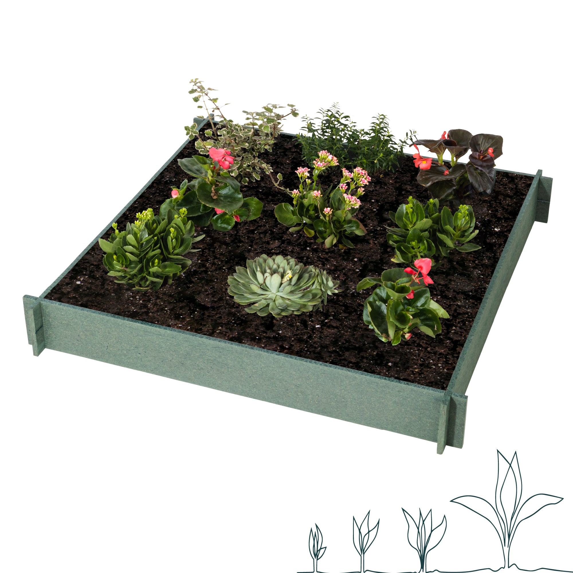 3x3_garden_green